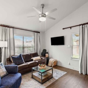 living room view