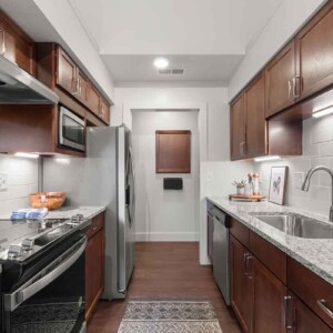 galley kitchen